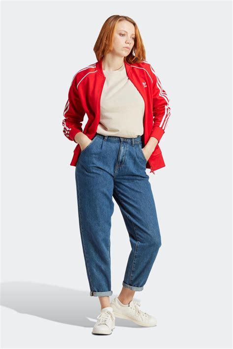 wehkamp adidas originals vest bloemen rood
